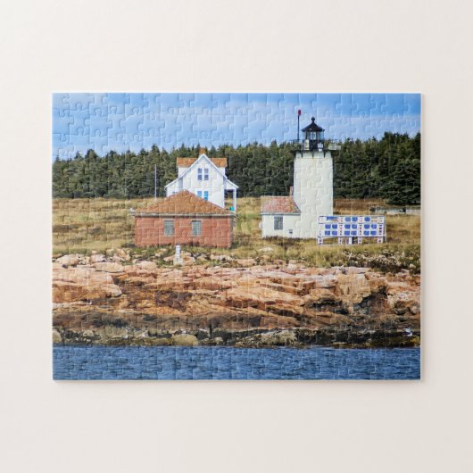 Great Duck Island Lighthouse, Maine Puzzle (Horizontal)