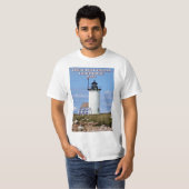 Great Duck Island Lighthouse, Maine T - Shirt (Vorne ganz)