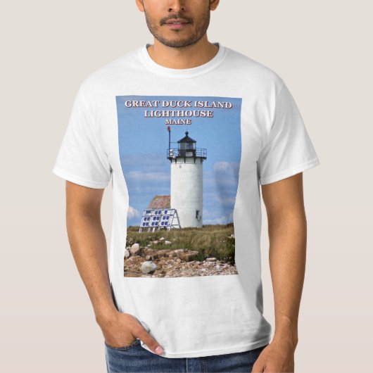 Great Duck Island Lighthouse, Maine T - Shirt (Vorderseite)