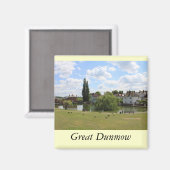 Great Dunmow Magnet (Vorderseite/Rückseite)