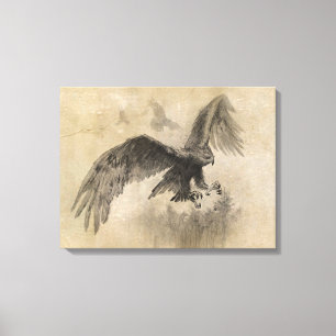 Great Eagles Sketch Leinwanddruck