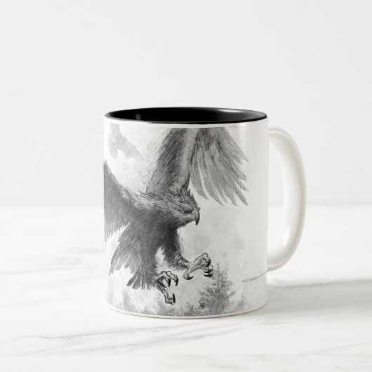 Great Eagles Sketch Zweifarbige Tasse (VorderseiteRechts)