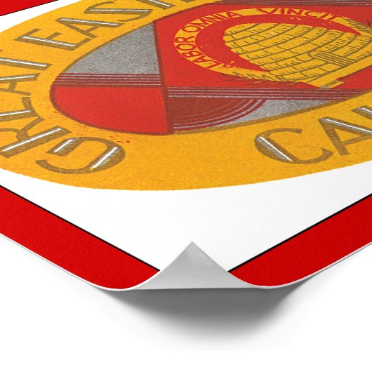 Great Eastern Hotel Kalkutta Poster (Ecke)