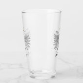 Great egret Cartoon Glas (Links)