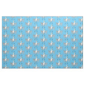 Great egret Cartoon Stoff (Fat Quarter (45,7 x 55,9 cm))