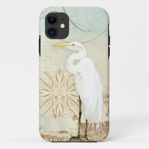 Great Egret Coastal Shore Beach Vögel Schöne Kunst iPhone 11 Hülle
