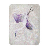 Great Egret Digital Art Flexible Magnet (Vertikal)