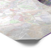 Great Egret Digital Art Poster (Ecke)