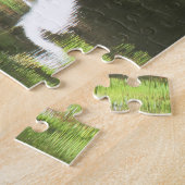 Great Egret Fishing - Beautiful Landscape Puzzle (Seite)