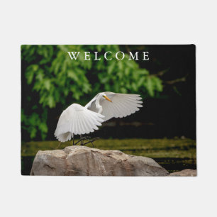Great Egret Fußmatte