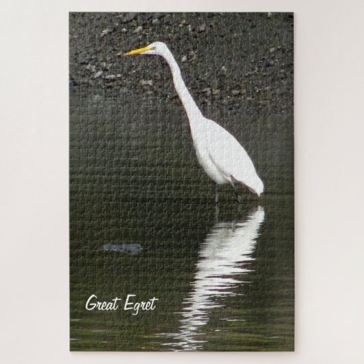 Great Egret Jigsaw Puzzle (Vertikal)