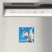 Great Egret Magnet (In Situ (Geschirrspüler))