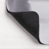 Great Egret positing Mousepad (Ecke)