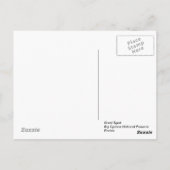 GREAT EGRET POSTCARD POSTKARTE (Rückseite)