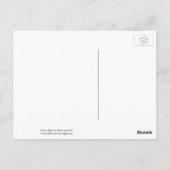 Great Egret Postkarte (Rückseite)