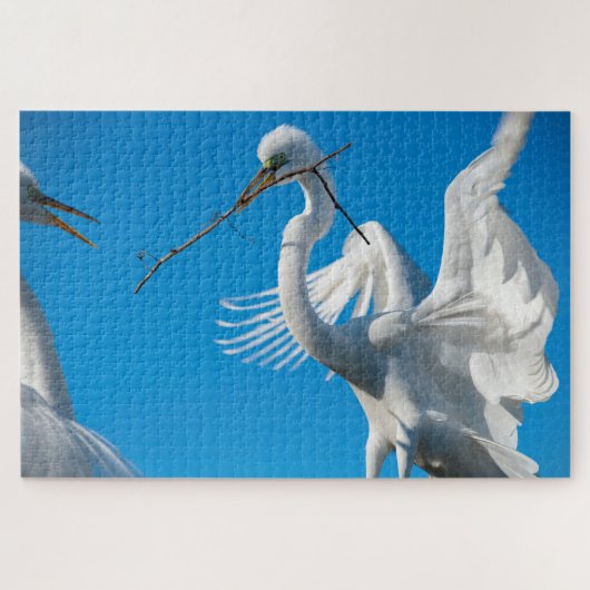 Great Egret Puzzle (Horizontal)