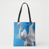 Great Egret Tasche (Vorderseite)