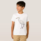 Great Egret Voice Art T-Shirt (Vorne ganz)