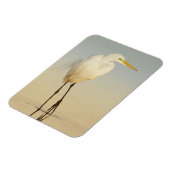 Great Egret Walking Magnet (Linke Seite)