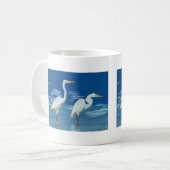 Great Egrets Tasse (Vorderseite Links)