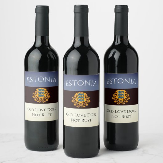 Great Estonia Wein Labels! Weinetikett (Flaschen)