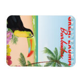 Great Euxma Barbados Reiseplakat Magnet (Horizontal)