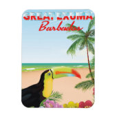 Great Euxma Barbados Reiseplakat Magnet (Vertikal)