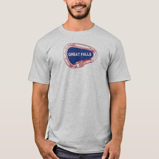 Great Falls Climbing Carabiner T-Shirt (Vorderseite)