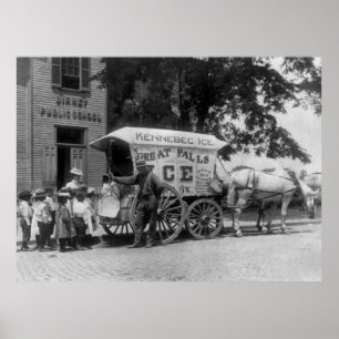 Great Falls Ice Company, 1890s Poster