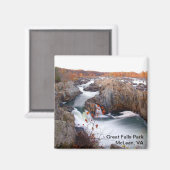 Great Falls Magnet (Vorderseite/Rückseite)