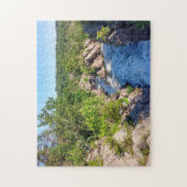 Great Falls Maryland. Weihnachtsgrüße Puzzle (Vertikal)