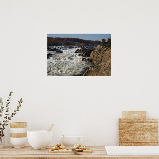 Great Falls, MD Poster (Küche)