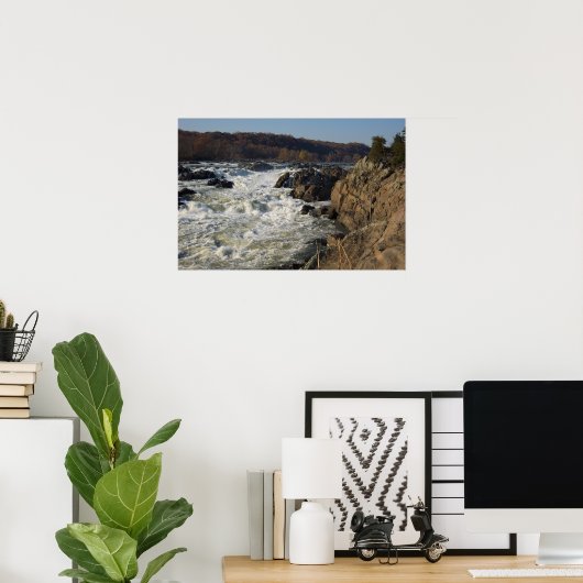 Great Falls, MD Poster (Heimbüro)