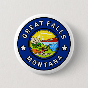 Great Falls Montana Button