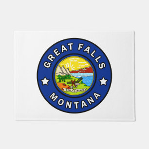 Great Falls Montana Fußmatte