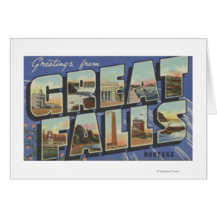 Great Falls, Montana - große Buchstabe-Szenen 2