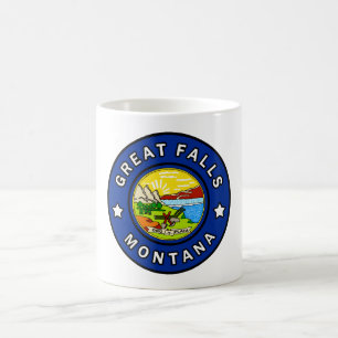 Great Falls Montana Kaffeetasse
