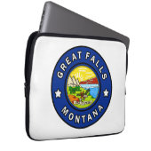 Great Falls Montana Laptopschutzhülle (Vorne Rechts)