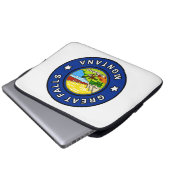 Great Falls Montana Laptopschutzhülle (Vorne Knopf)
