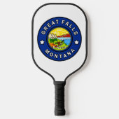 Great Falls Montana Pickleball Schläger (Vorderseite)