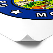 Great Falls Montana Poster (Ecke)