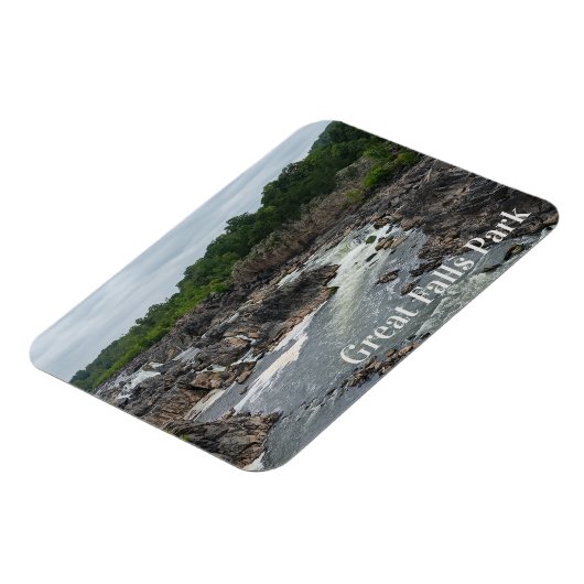 Great Falls Park Potomac River, Mather Gorge Magnet (Linke Seite)