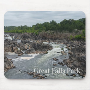 Great Falls Park Potomac River, Mather Gorge Mousepad