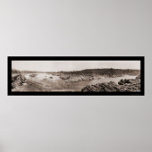 Great Falls Potomac Foto 1909 Poster (Vorne)