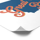 Great Falls Stolz - Great Falls, Montana Print Poster (Ecke)