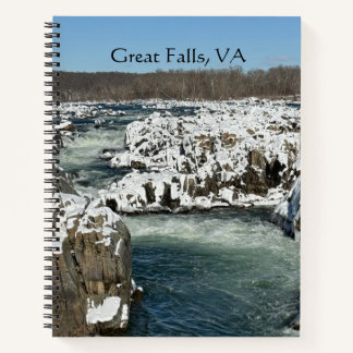 Great Falls VA Journal-Notebook Notizblock