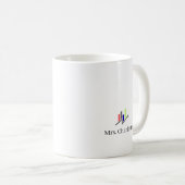 Great Financial Analyst Personalized Name Gift Kaffeetasse (VorderseiteRechts)