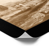 Great Fire Chicago Foto 1871 Poster (Ecke)