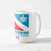Great Florida Reef (sq) Kaffeetasse (VorderseiteRechts)