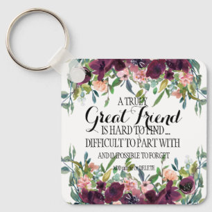 Great Friend Familie danke Ihnen Bestie Wertschätz Schlüsselanhänger
